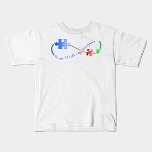 See the World Differently Kids T-Shirt